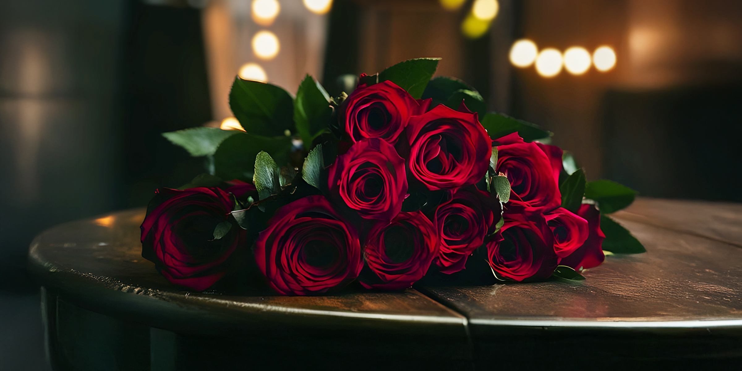 Un ramo de rosas sobre una mesa | Fuente: Shutterstock