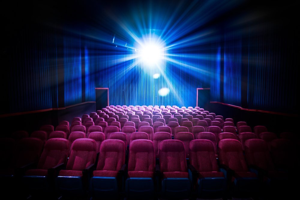 Sala de cine. | Foto de archivo: Shutterstock