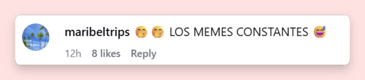 Comentario de un usuario | Fuente: Instagram/premiosjuventud