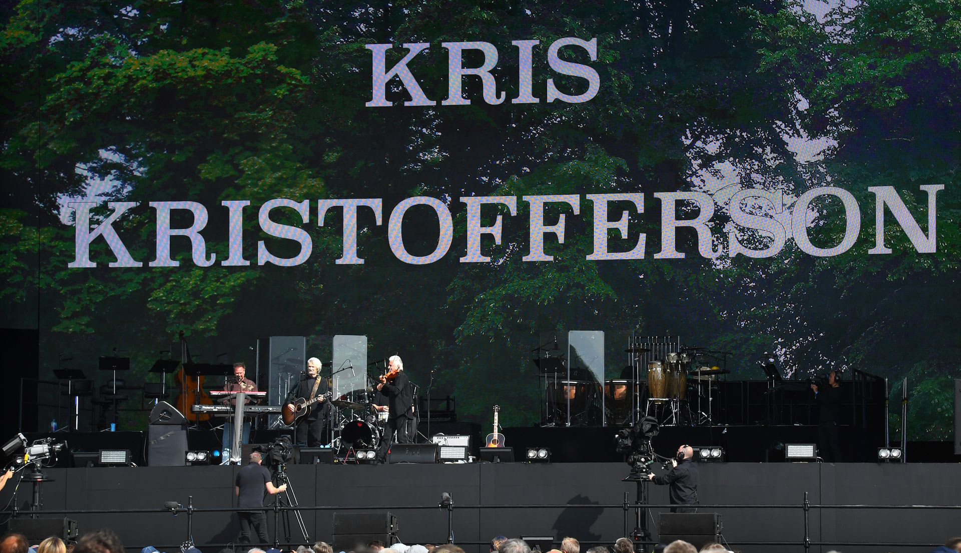 Kris Kristofferson actuando en el British Summer Time Hyde Park en Londres, Inglaterra, el 7 de julio de 2019 | Fuente: Getty Images