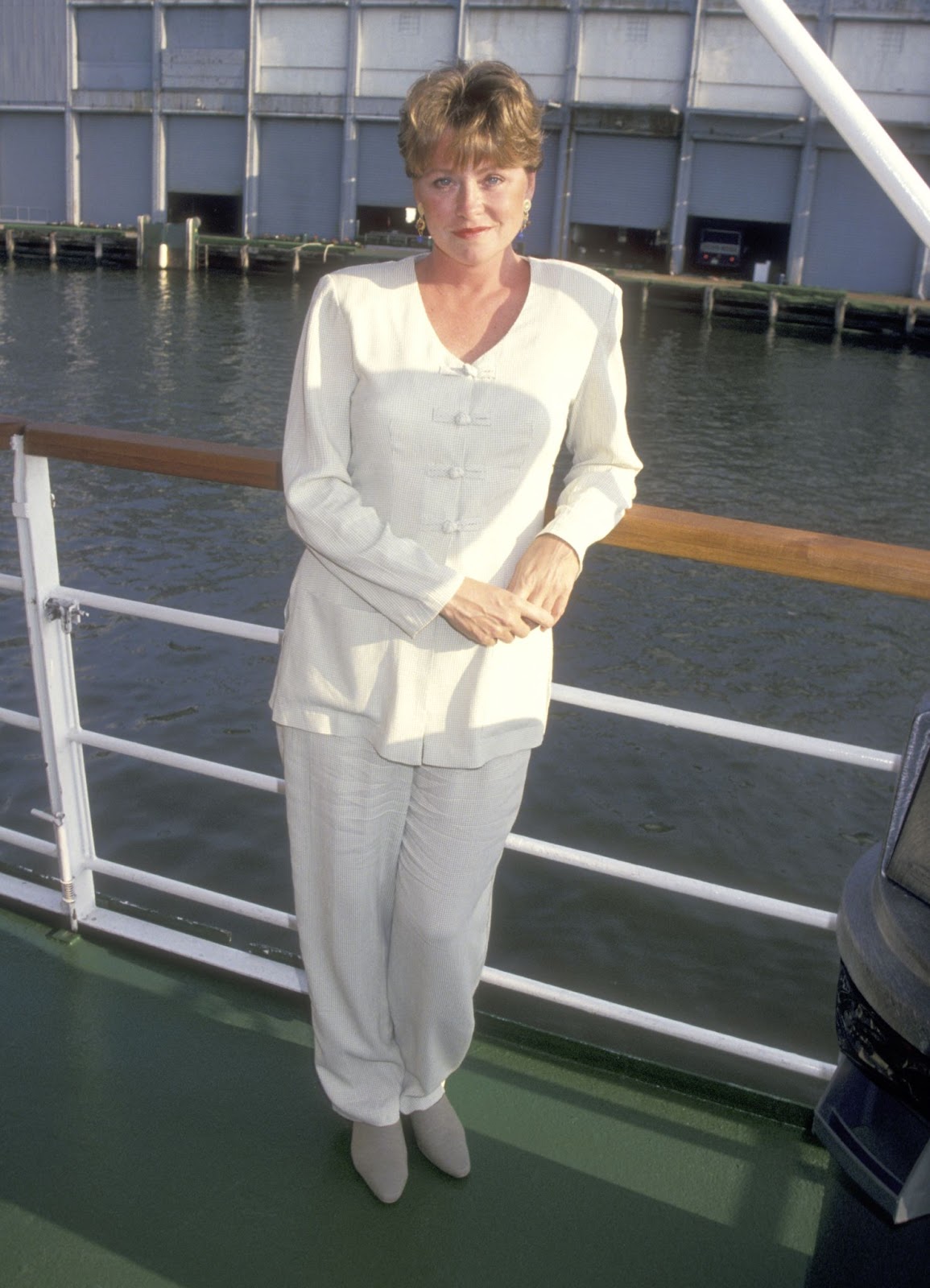 Lauren Tewes en la fiesta de reunión del crucero "The Love Boat" el 7 de junio de 1994, a bordo del Spirit of New York Love Boat en Nueva York. | Fuente: Getty Images