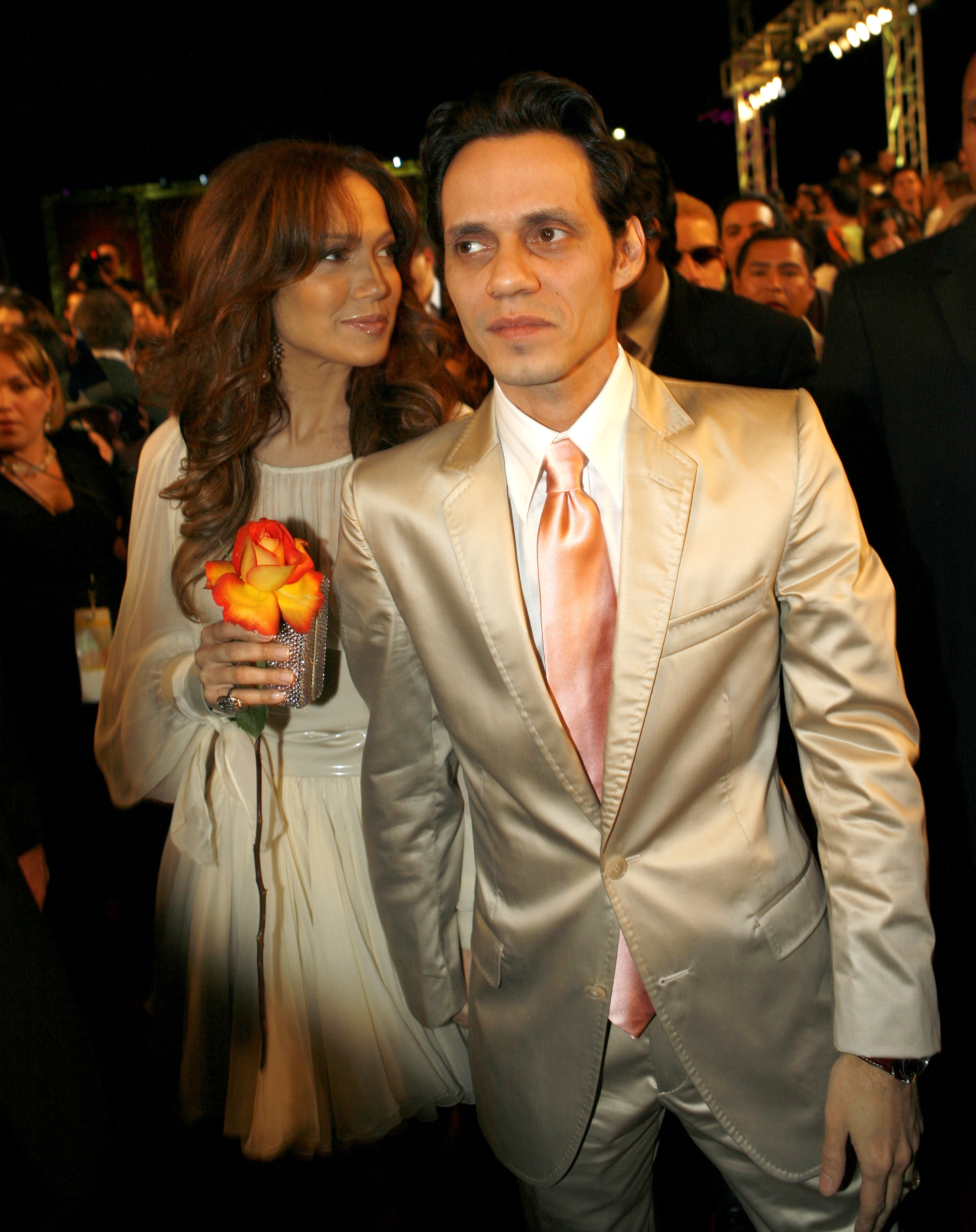 Jennifer Lopez y Marc Anthony en un evento en 2007 | Fuente: Getty Images