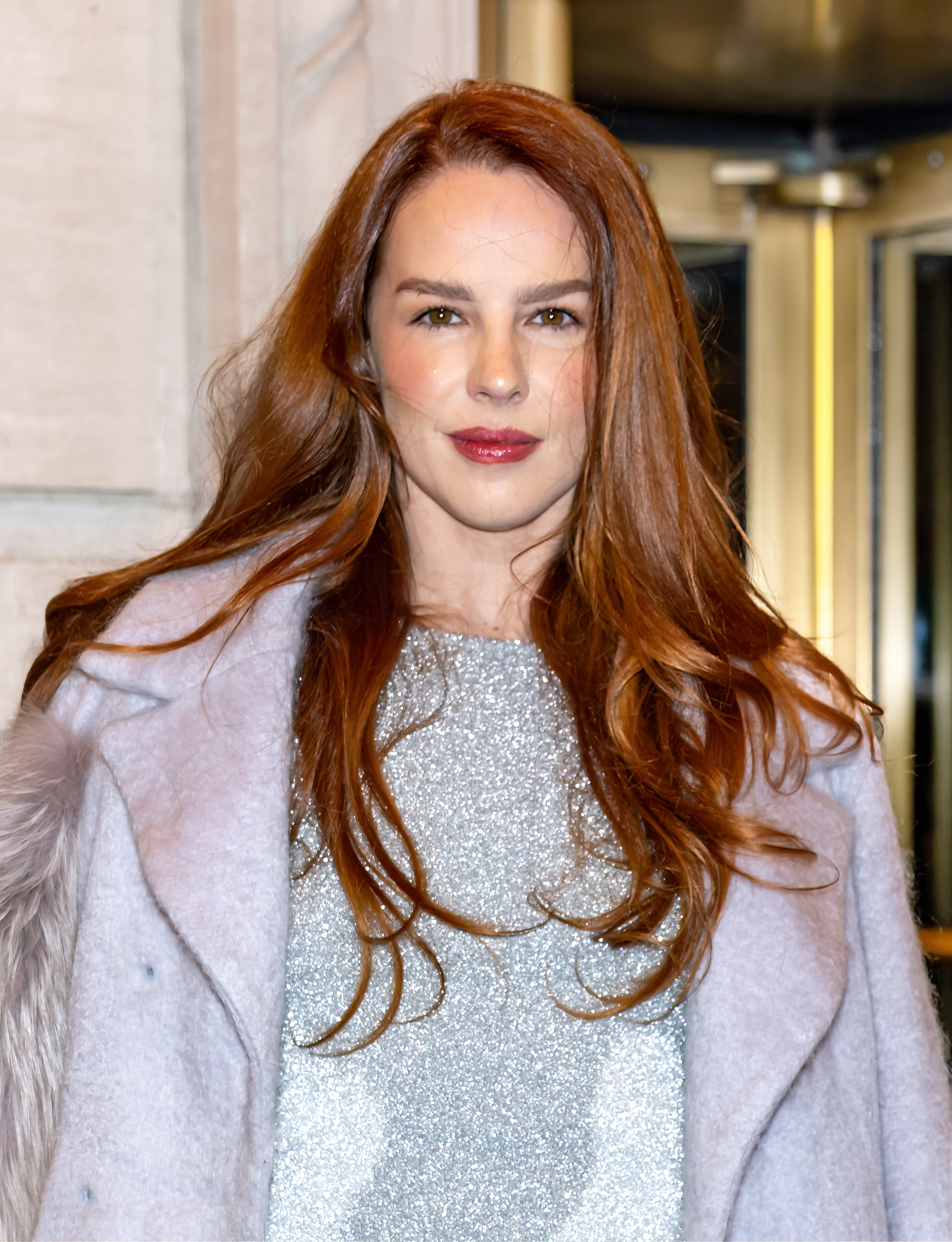 Eglantina Zingg asiste al desfile de Carolina Herrera durante la Semana de la Moda de Nueva York en el Hotel Plaza el 13 de febrero de 2023 en la ciudad de Nueva York. | Fuente: Getty Images