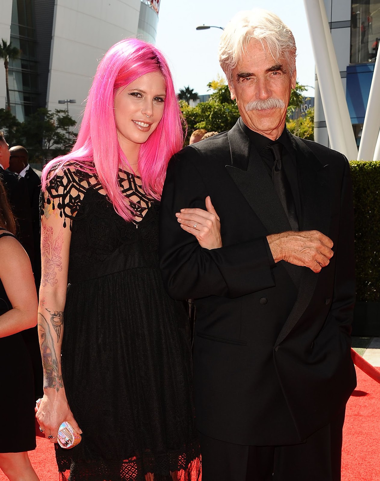 Sam y Cleo Elliott en los Premios Emmy 2013 a las Artes Creativas el 15 de septiembre en Los Ángeles, California. | Fuente: Getty Images