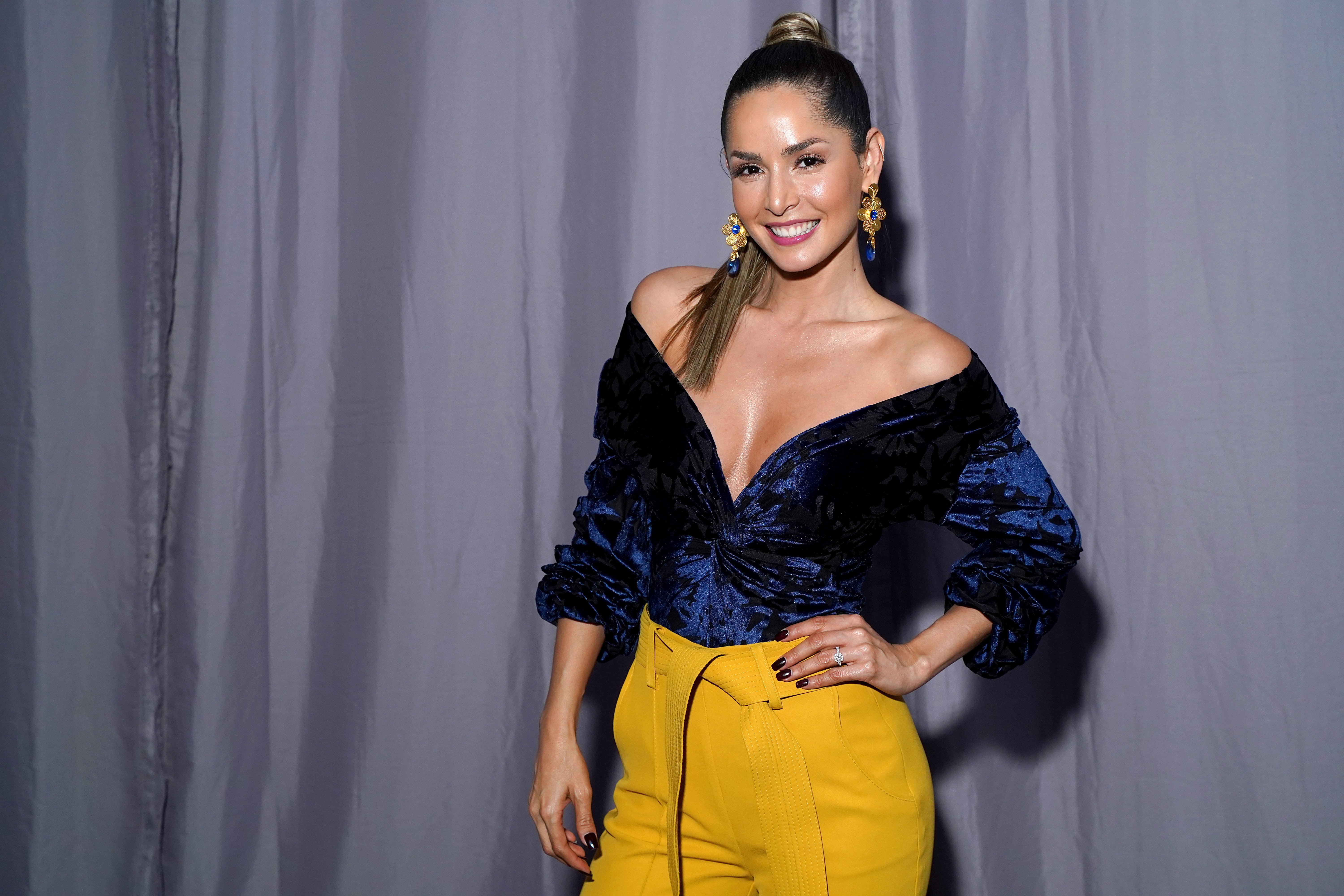 Carmen Villalobos en octubre de 2019 en Nueva York. | Foto: Getty Images