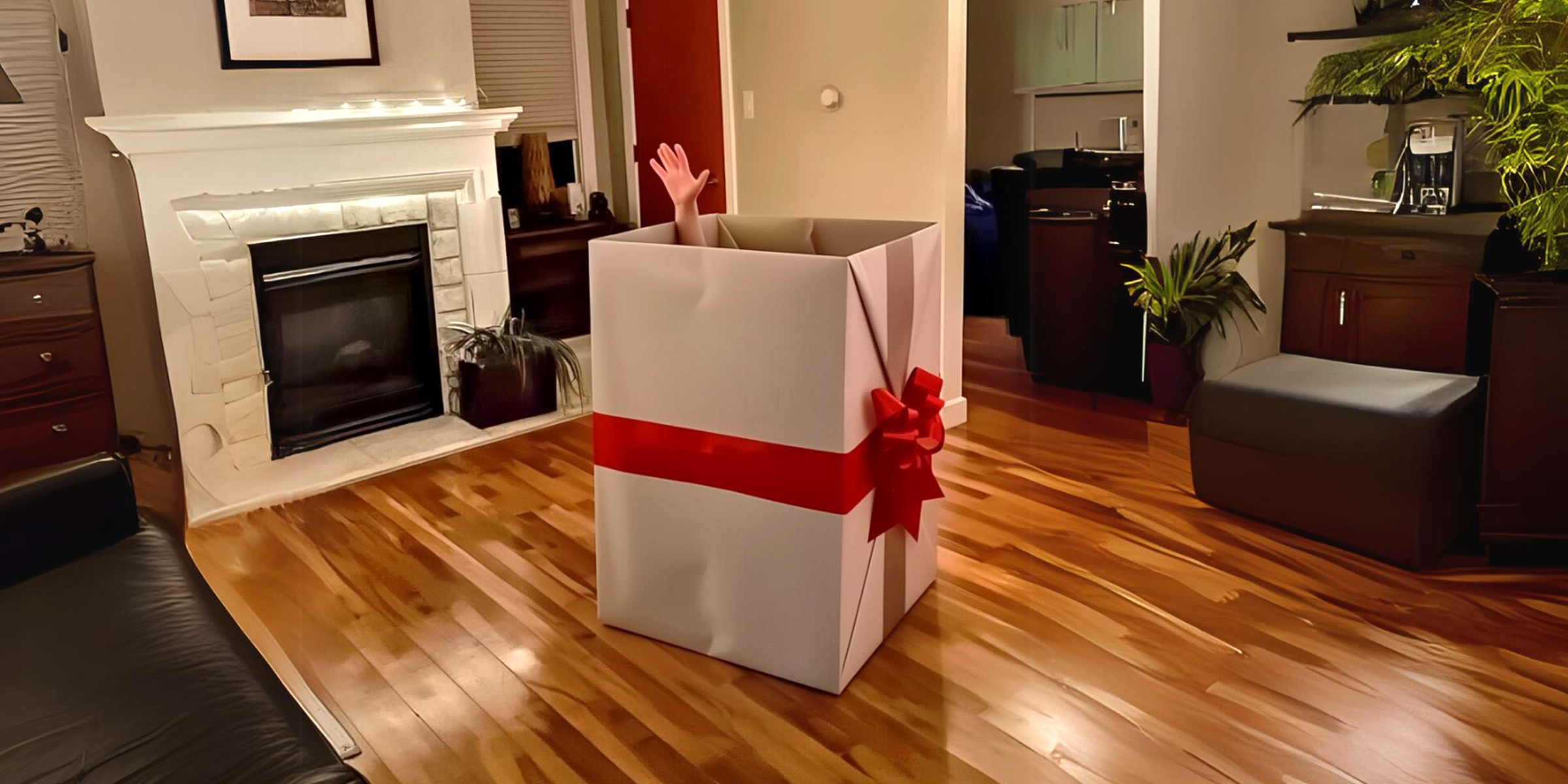 Una mano saliendo de una caja de regalo | Fuente: AmoMama