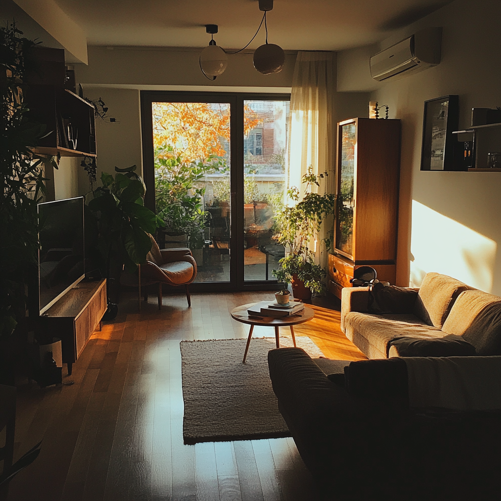 El interior de un apartamento | Fuente: Midjourney