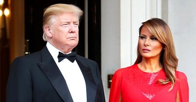 Presidente de los EEUU, Donald Trump y su esposa Melania Trump. | Foto: Getty Images