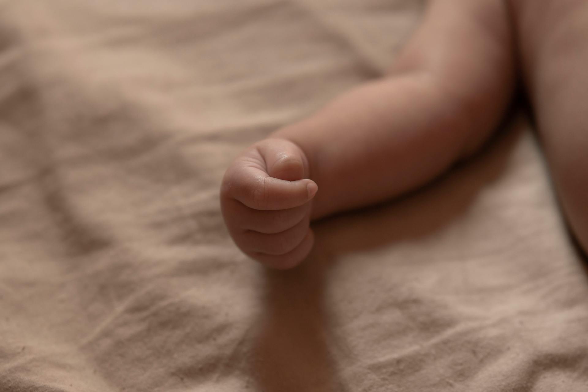 La mano de un bebé | Fuente: Pexels