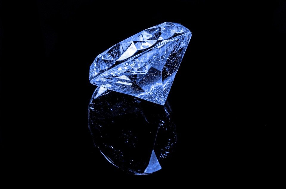 Diamante tallado. | Foto: Pixabay