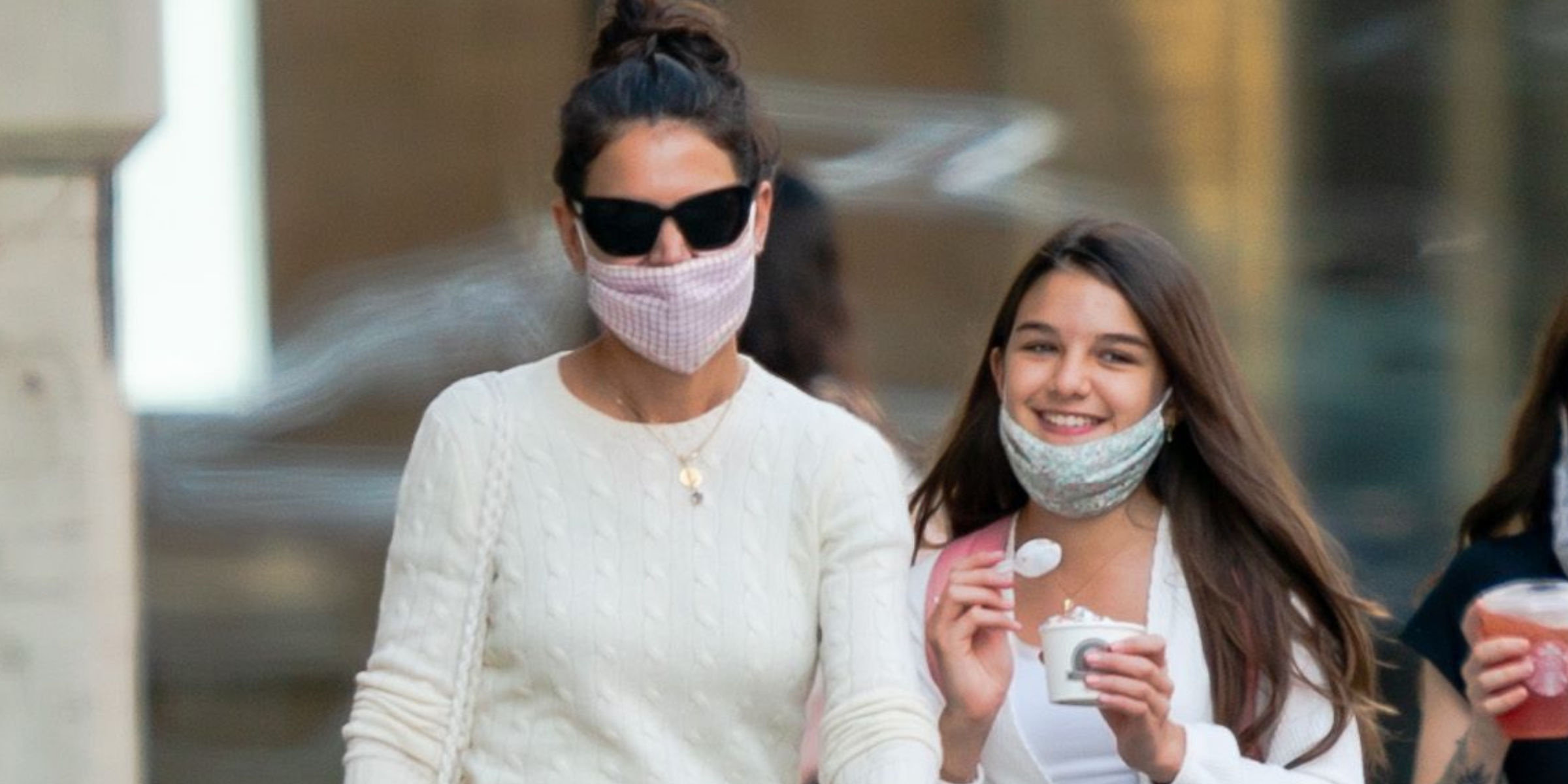 Katie Holmes y Suri Cruise | Fuente: Getty Images