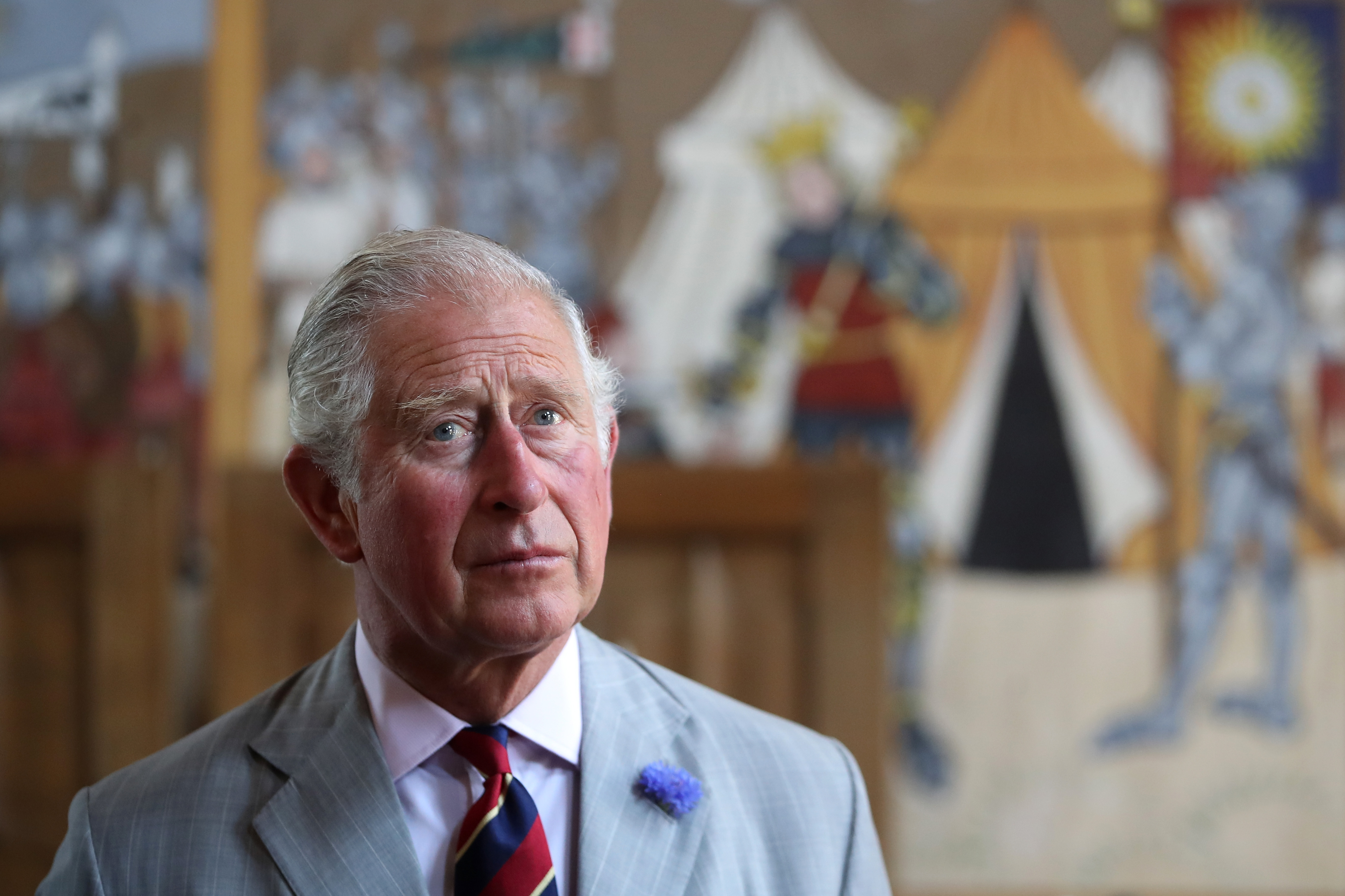 Rey Charles, visita Tretower Court el 5 de julio de 2018 en Crickhowell, Gales | Foto: Getty Images