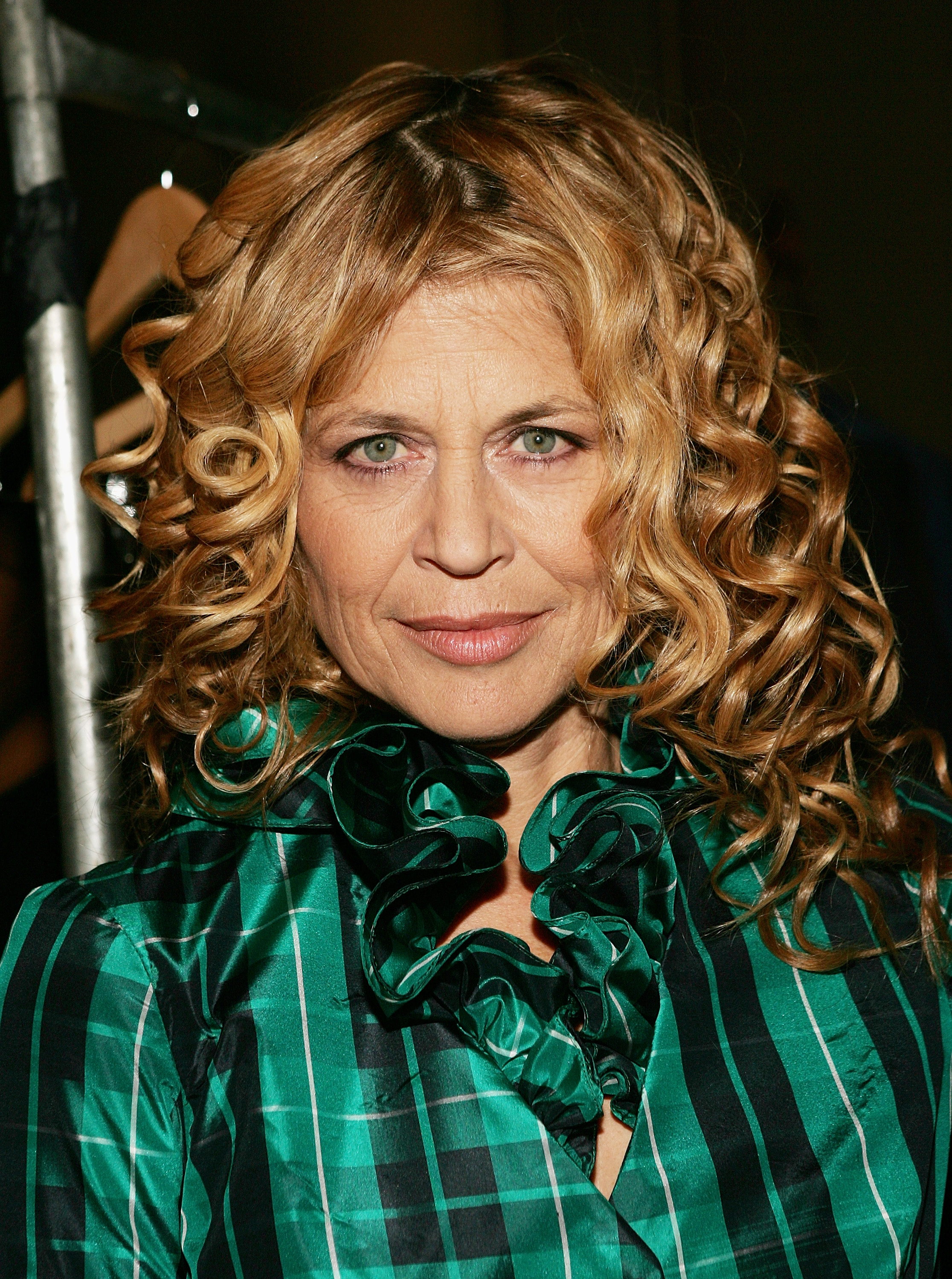 Linda Hamilton entre bastidores en ''Dressed To Kilt 2007'' el 2 de abril de 2007, en Nueva York | Fuente: Getty Images