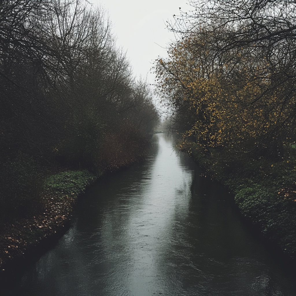 Vista de un río | Fuente: Midjourney