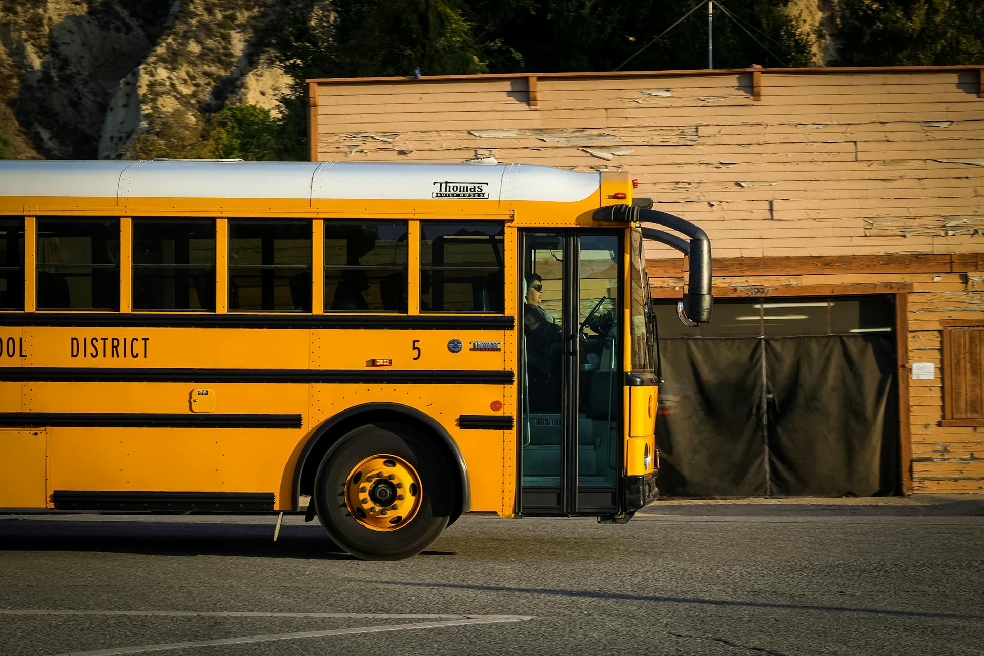 Un autobús escolar | Fuente: Pexels