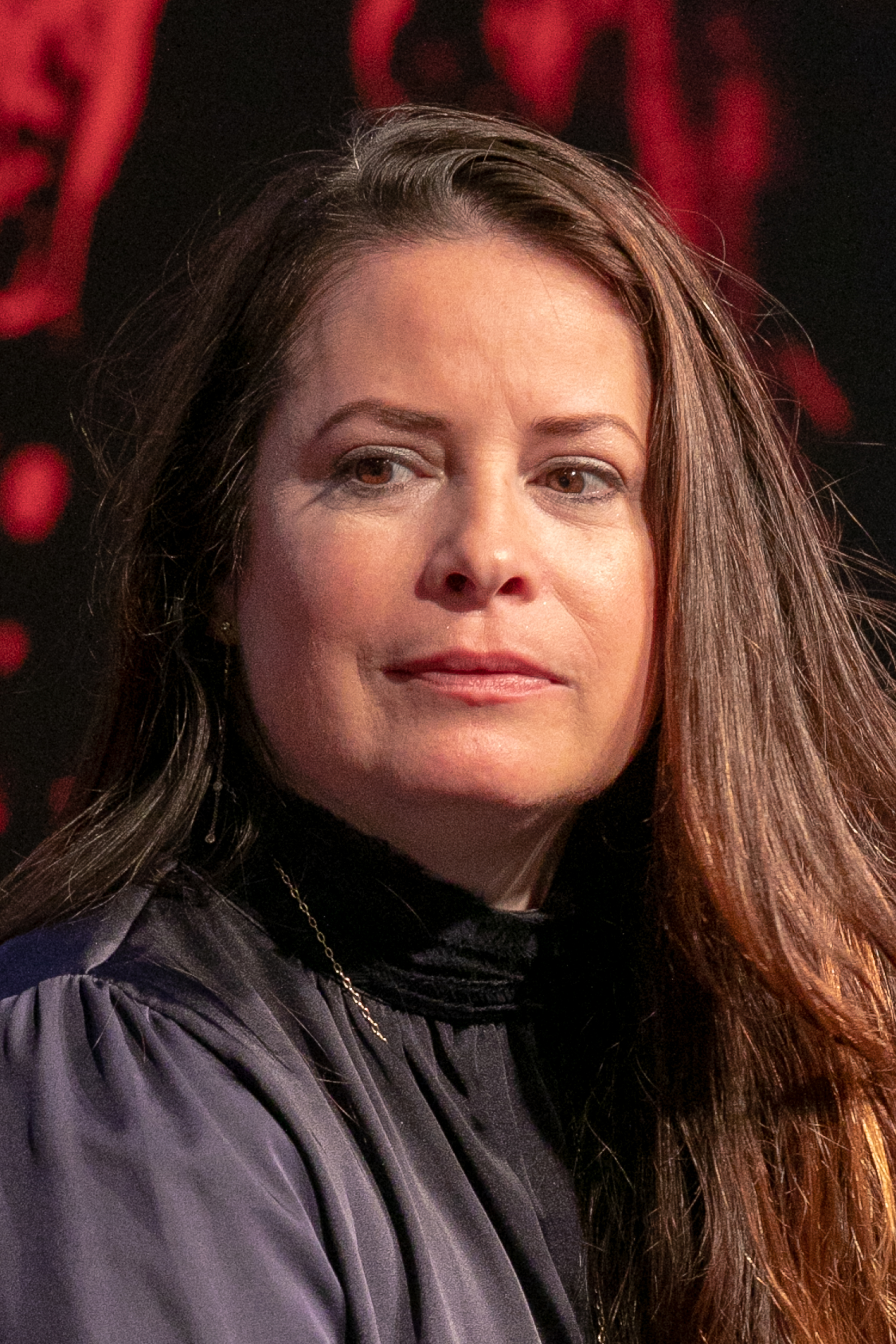 Holly Marie Combs en la conferencia de "Charmed" durante el salón Manga &amp; Sci-Fi el 20 de octubre de 2018, en París, Francia | Fuente: Getty Images