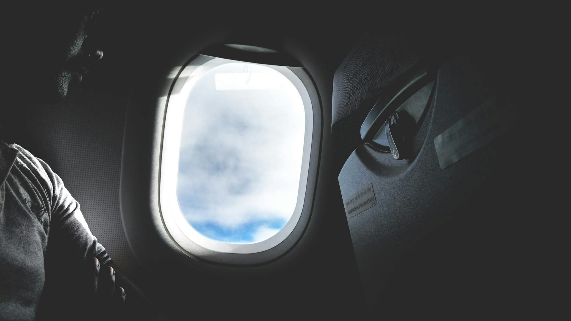 El respaldo de un asiento de avión | Fuente: Pexels