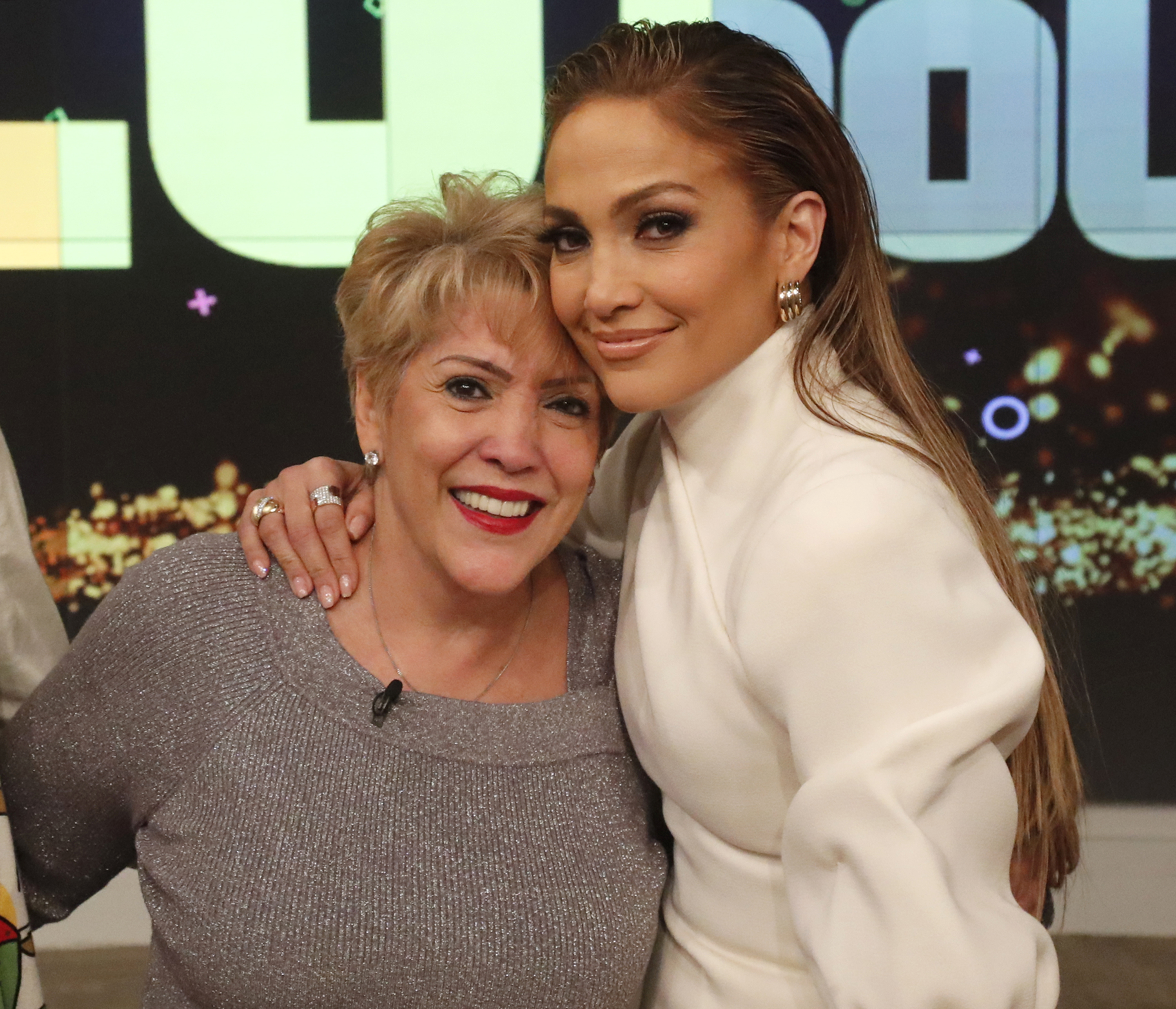 Jennifer Lopez y Guadalupe Rodriguez en "Today" el 12 de diciembre de 2018 | Fuente: Getty Images