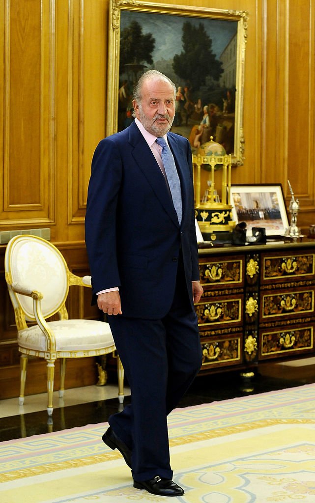 El rey Juan Carlos I en el Palacio de la Zarzuela el 2 de septiembre de 2009 en Madrid, España. | Foto: Getty Images