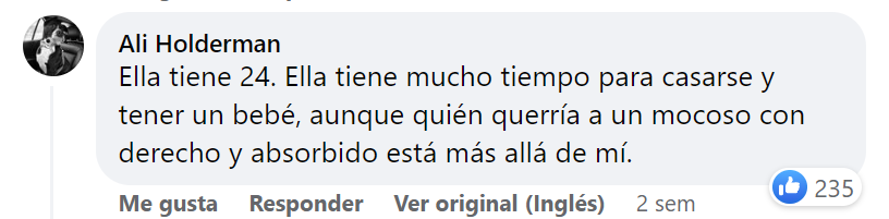 Comentario sobre la situación en el Facebook de Bored Panda | Foto: facebook.com/Bored Panda