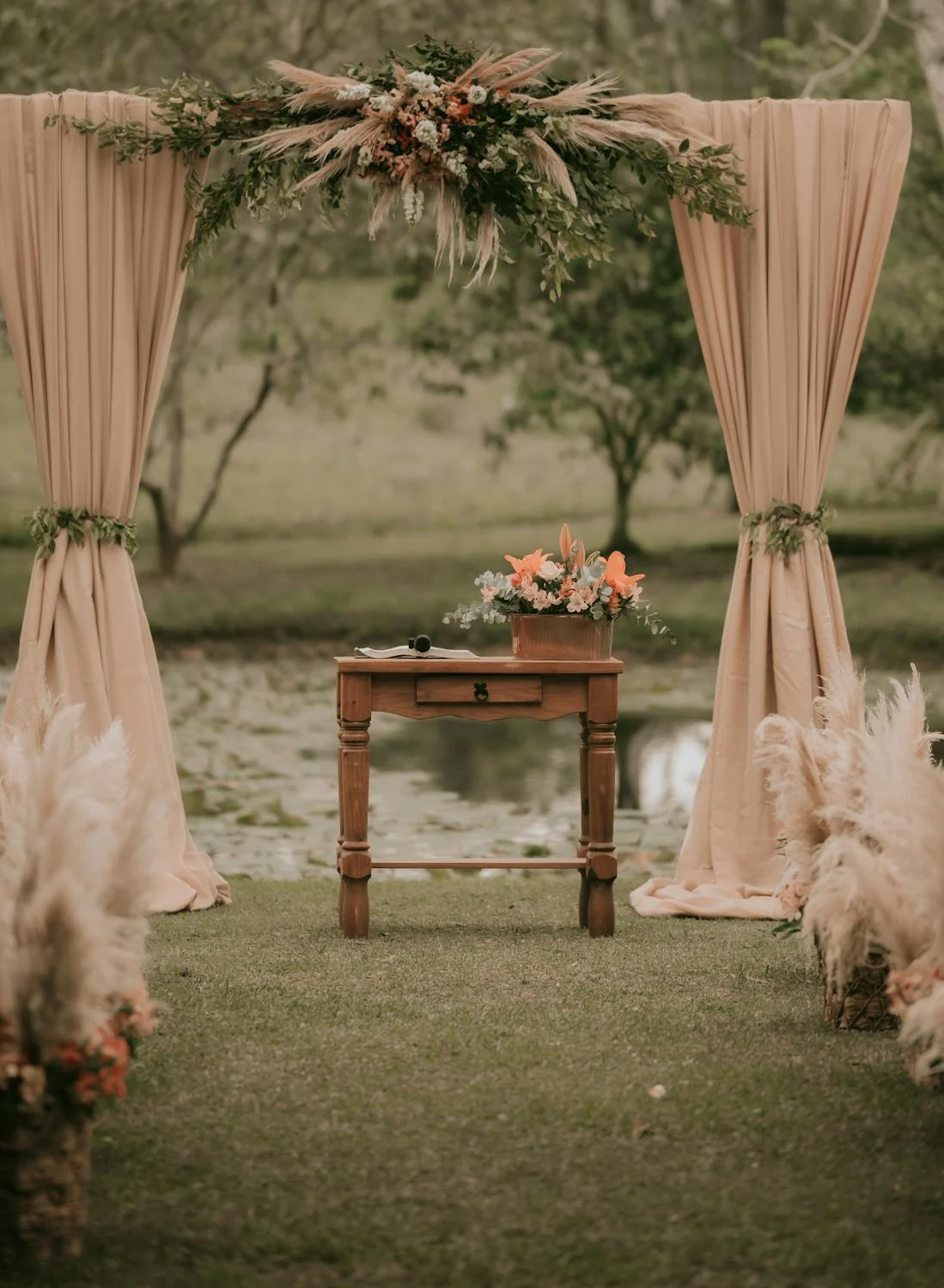 Un altar de boda | Fuente: Pexels