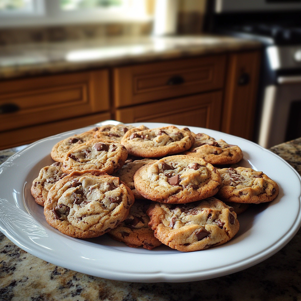 Un plato de galletas | Fuente: Midjourney