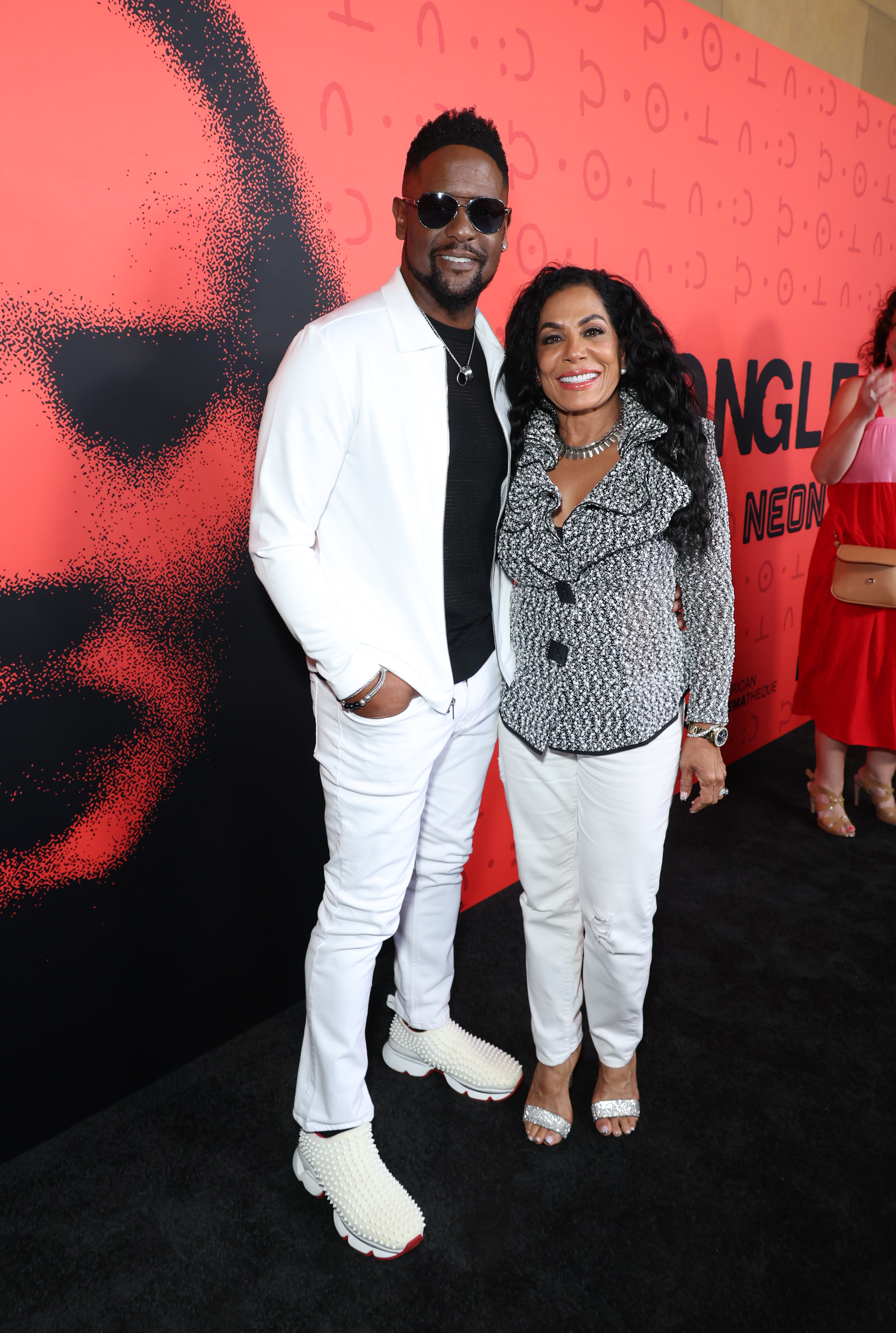 Blair Underwood y Josie Hart en el estreno en Los Ángeles de "Longlegs". | Fuente: Getty Images