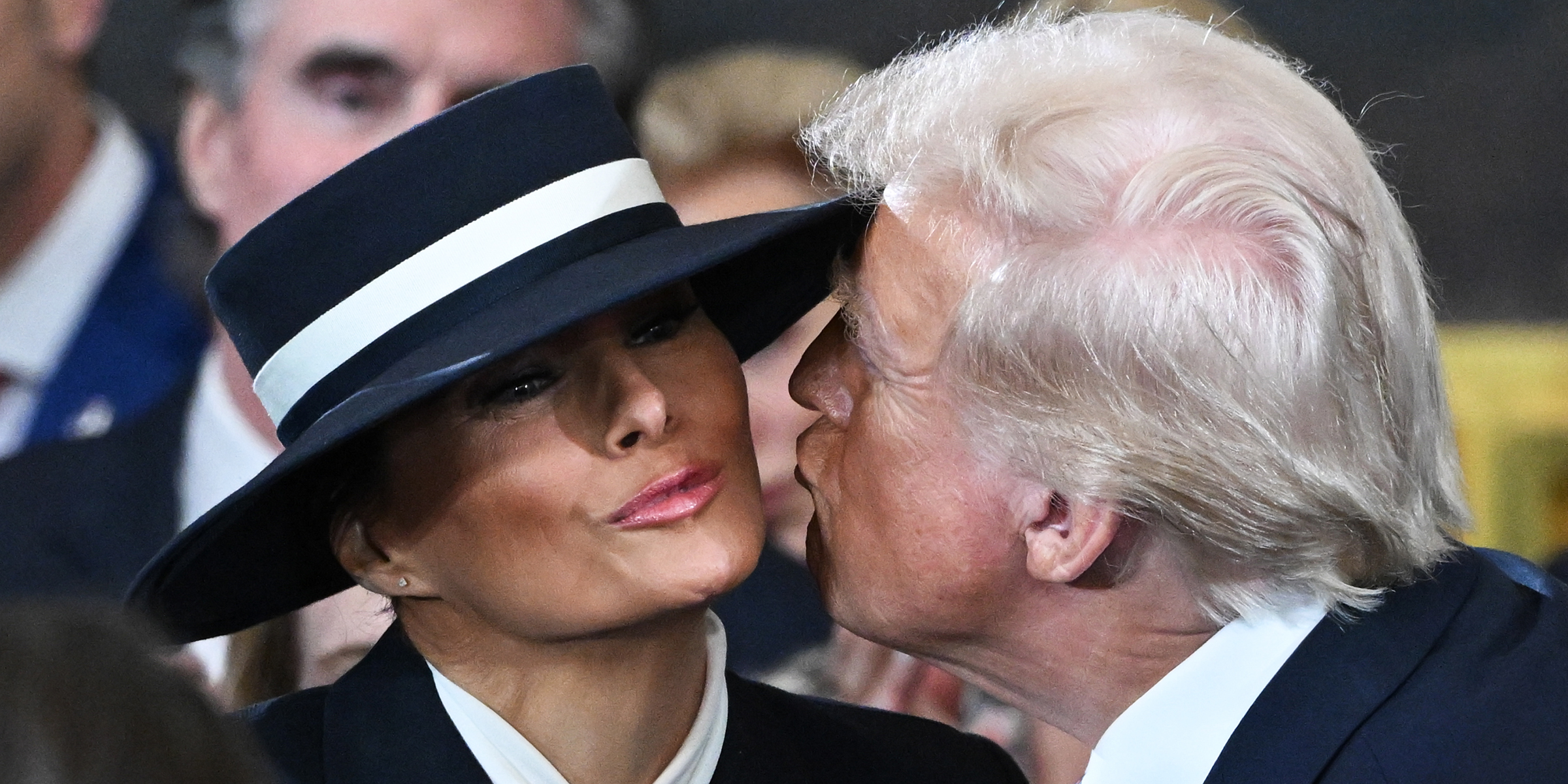 Melania y Donald Trump | Fuente: Getty Images