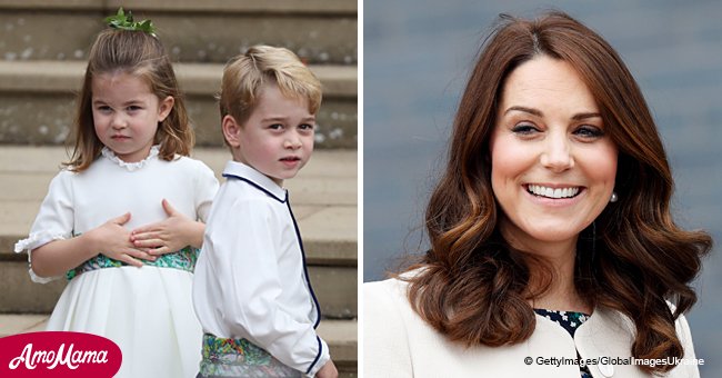 Charlotte y George son tan lindos que la duquesa Kate no puede evitar llamarlos por dulce apodo 