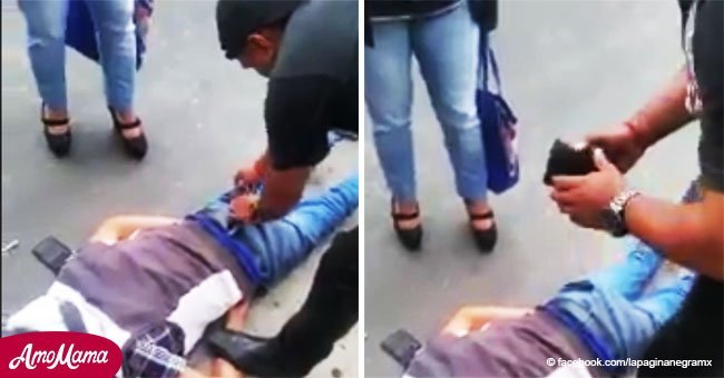 Estudiantes detuvieron a un presunto ladrón en Puebla, pero fue liberado porque nadie lo denunció