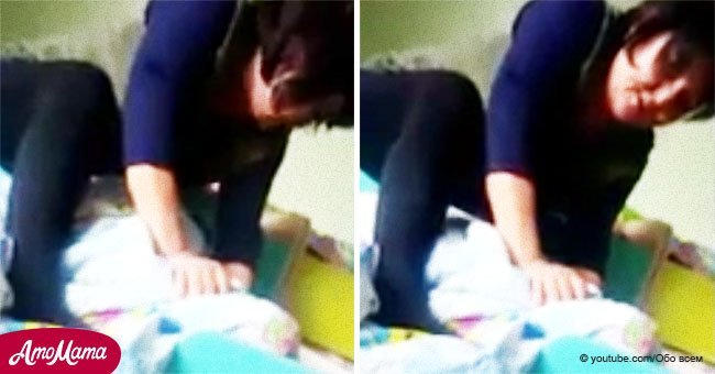 Cruel niñera ahoga a una bebé para que deje de llorar y es capturada en horrible video