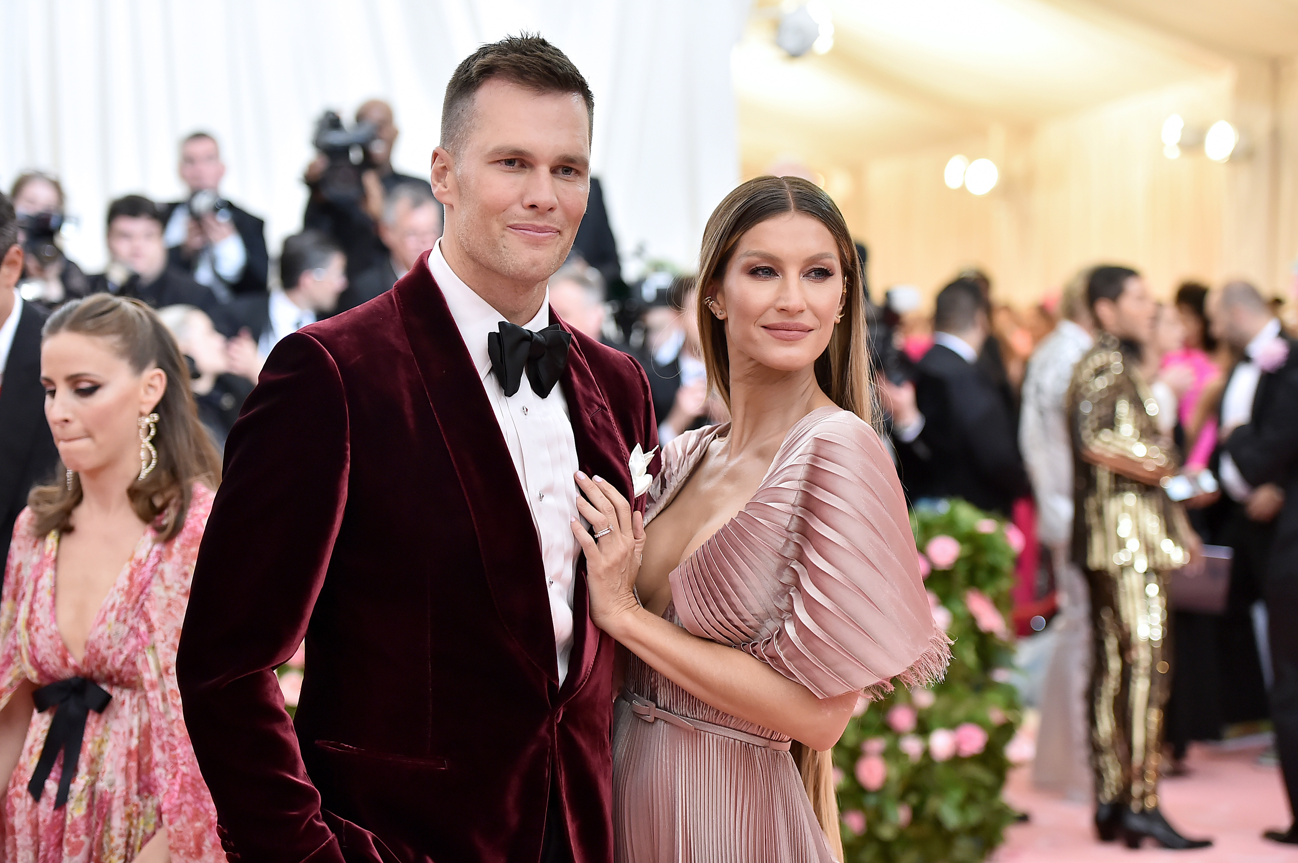 Tom Brady y Gisele Bündchen en la Met Gala celebrando "Camp: Notes on Fashion" en la ciudad de Nueva York el 6 de mayo de 2019. | Fuente: Getty Images