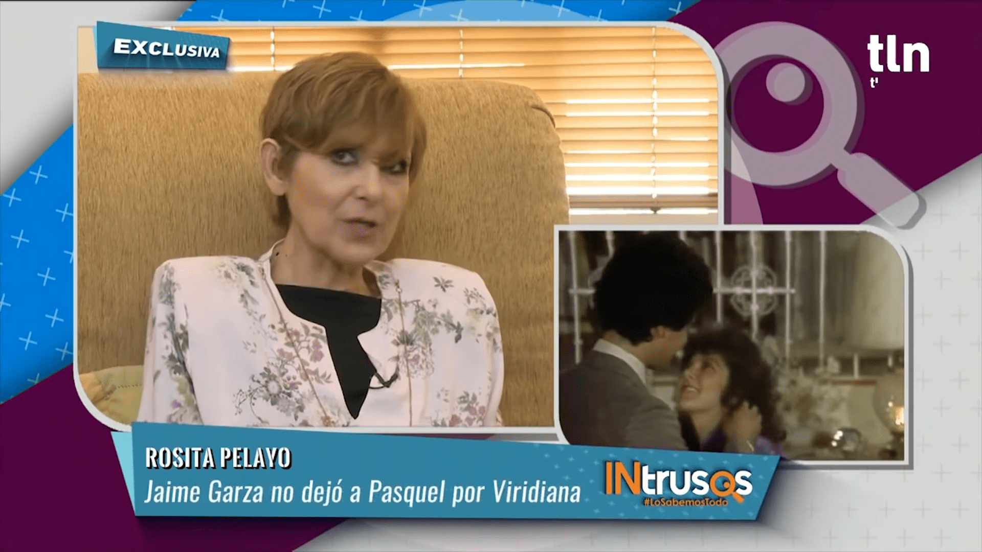 Rosita Pelayo hablando de su ex, Jaime Garza │Imagen tomada de: INtrusos
