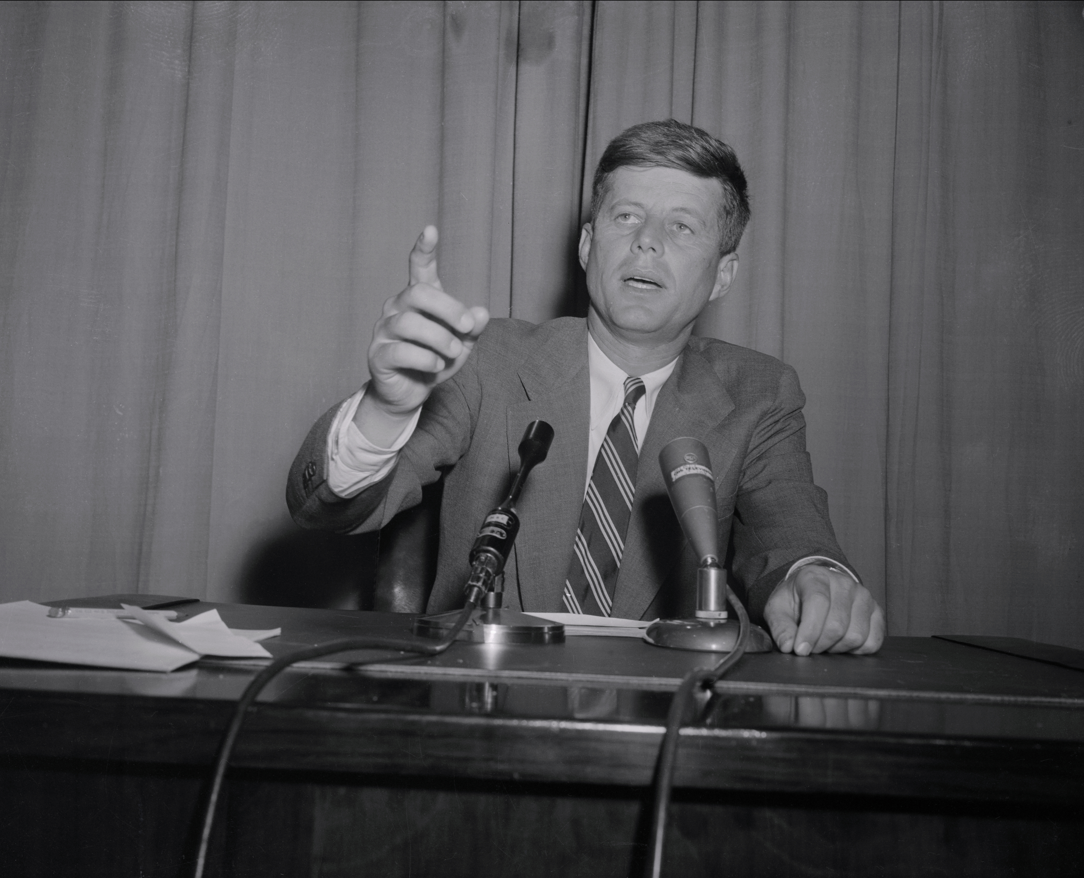 Foto sin fechar de John F. Kennedy | Fuente: Getty Images