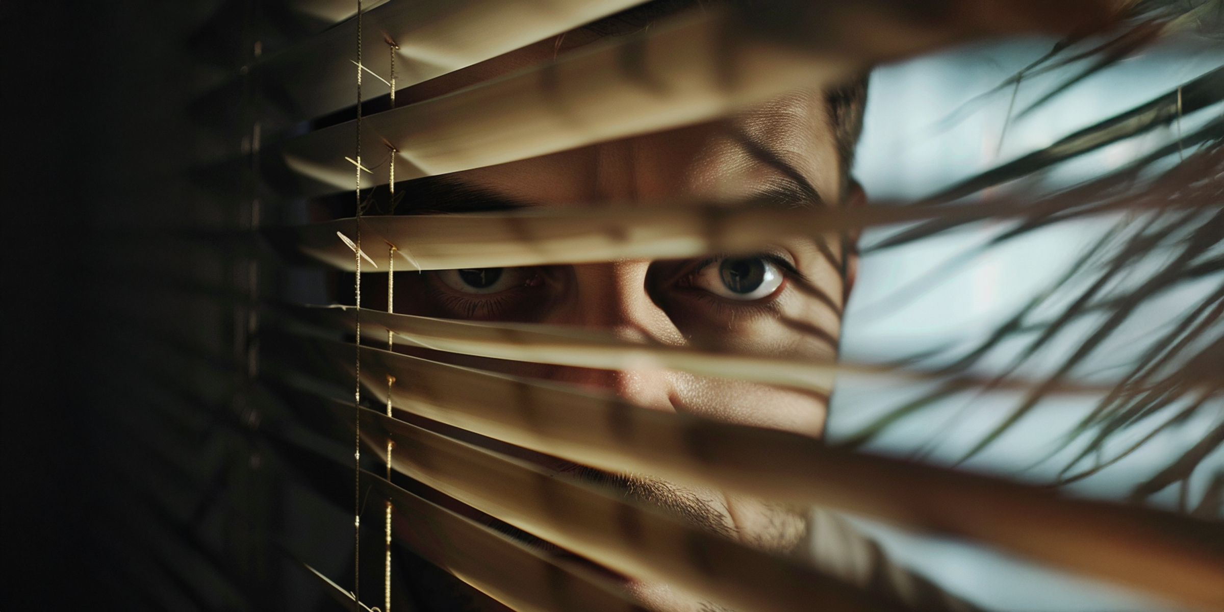 Hombre mirando por la ventana | Fuente: Midjourney