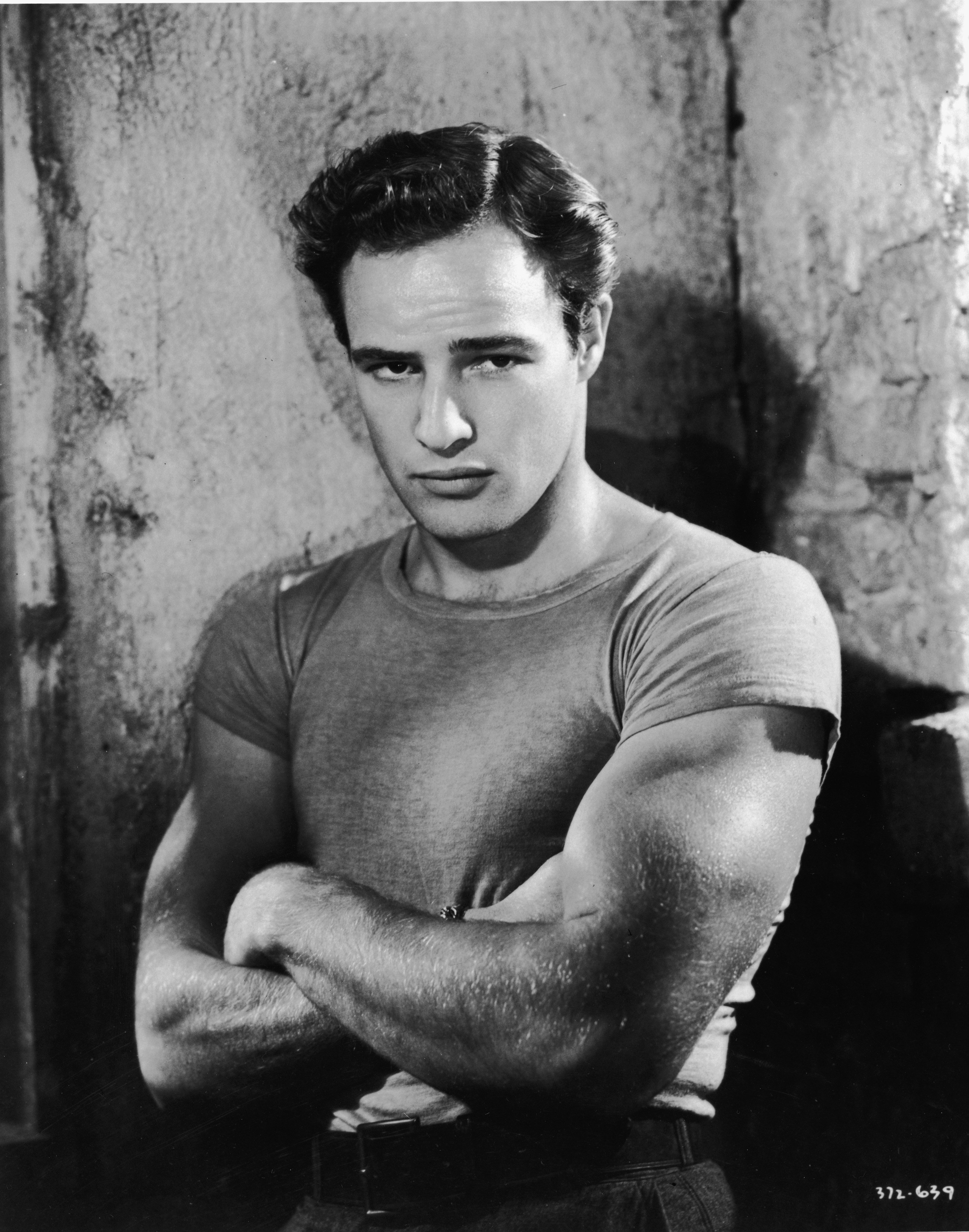 Marlon Brando en sus años de juventud │Imagen tomada de: Flickr
