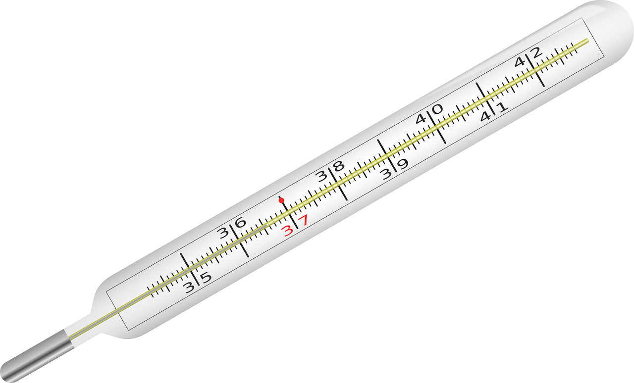 Un termómetro | Fuente: Pixabay