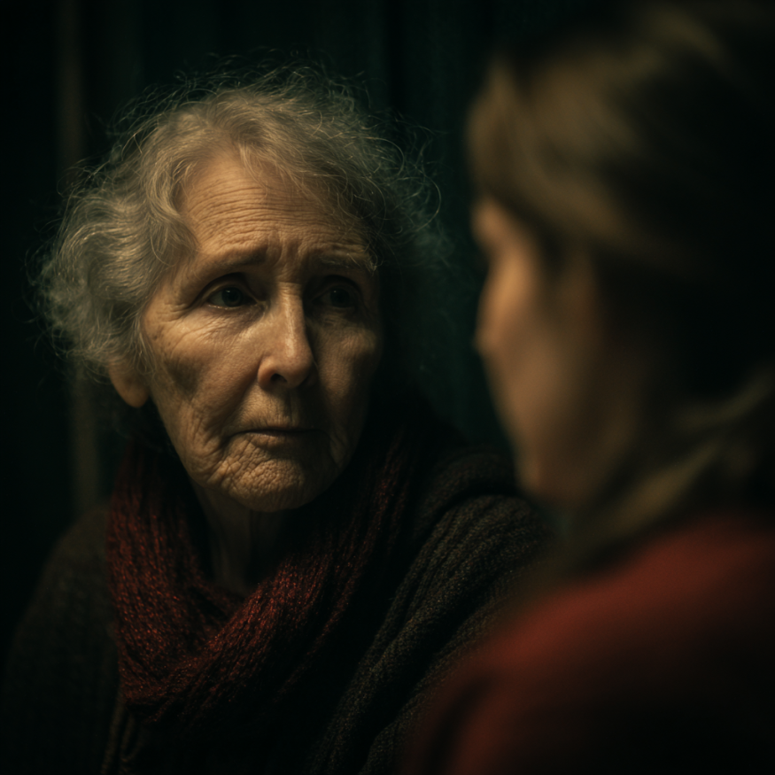 Dos mujeres hablando | Fuente: Midjourney