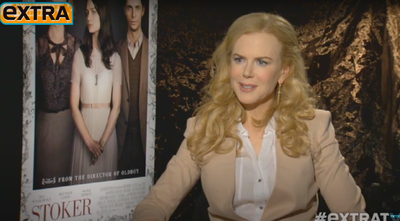 Nicole Kidman hablando con cariño de Connor y Bella Cruise, publicado el 30 de enero de 2013. | Fuente: YouTube/extratv