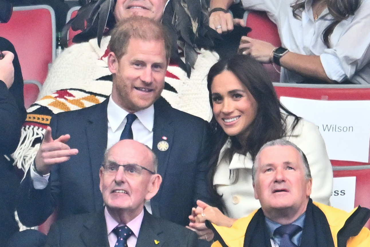 El Príncipe Harry y Meghan, Duquesa de Sussex, durante la ceremonia de inauguración de los Juegos Invictus 2025 en el BC Place el 8 de febrero de 2025, en Vancouver, Columbia Británica, Canadá | Fuente: Getty Images