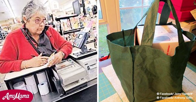 Cajera avergonzó a una anciana por bolsas de plástico. Su respuesta dejó a la grosera mujer como una tonta