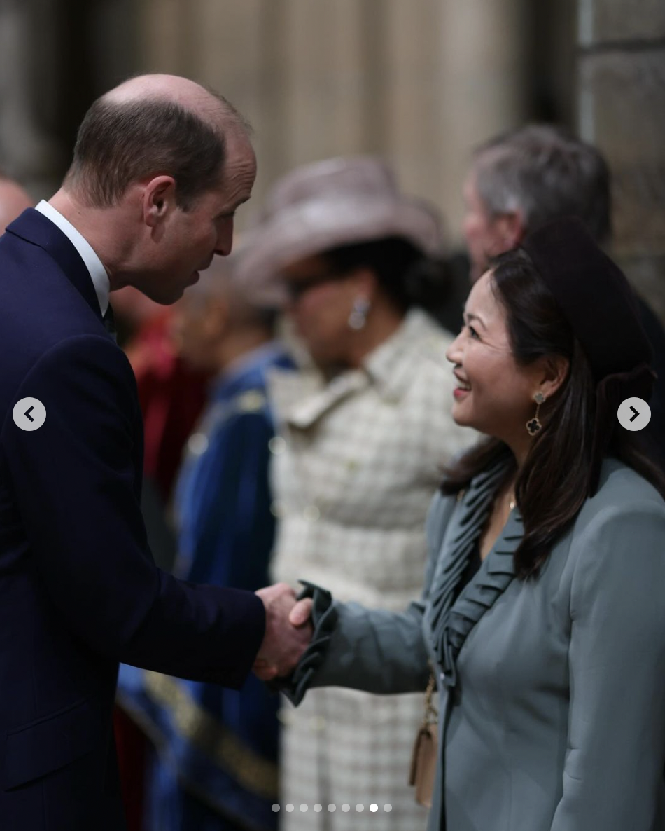 El principe William durante la celebración del Día de la Commonwealth, en marzo de 2024 | Foto: Instagram/theroyalfamily/