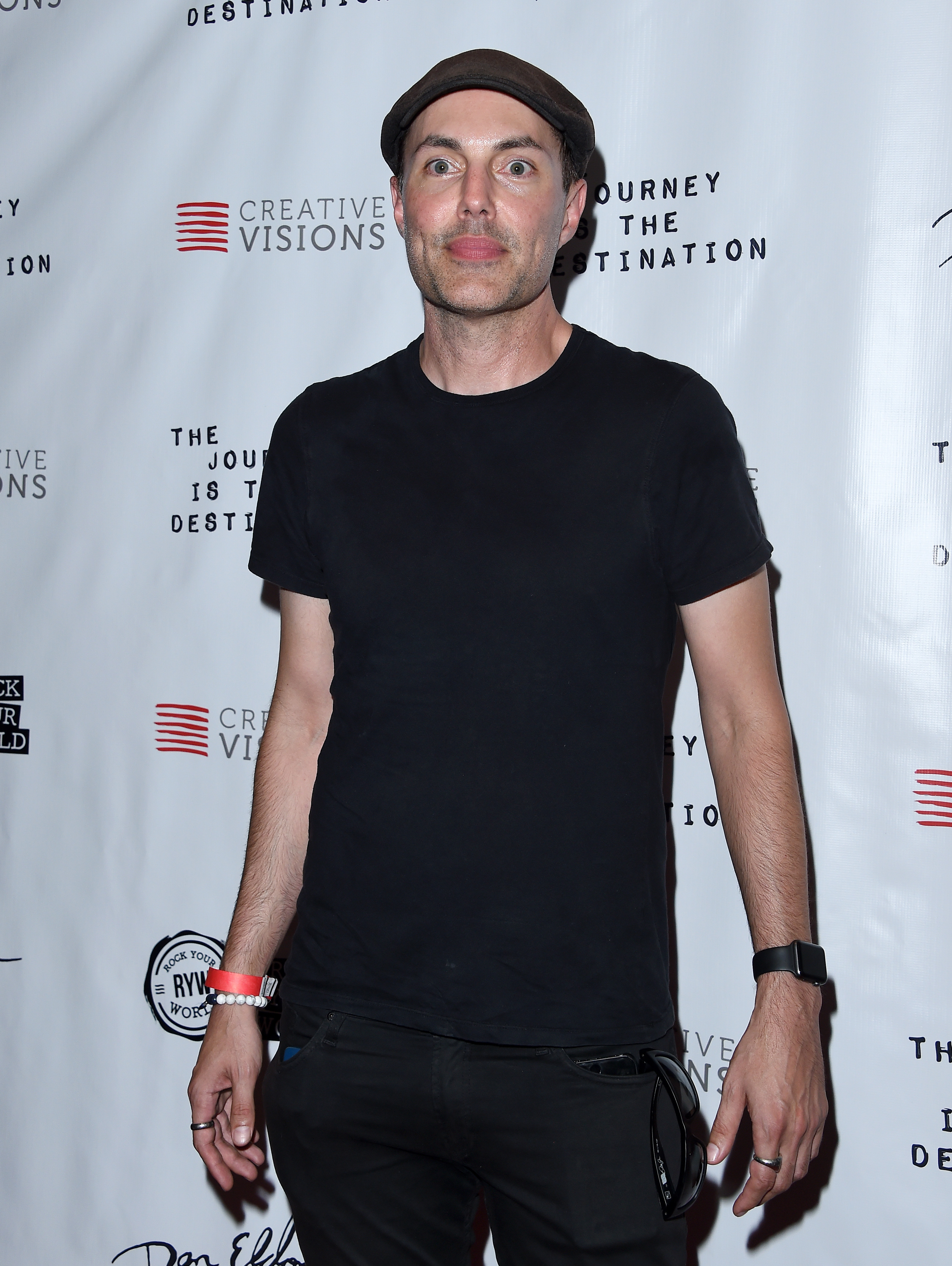 James Haven en el estreno de The Journey is the Destination en el Laemmle Monica Film Center el 24 de octubre de 2017 en Santa Monica, California. | Fuente: Getty Images