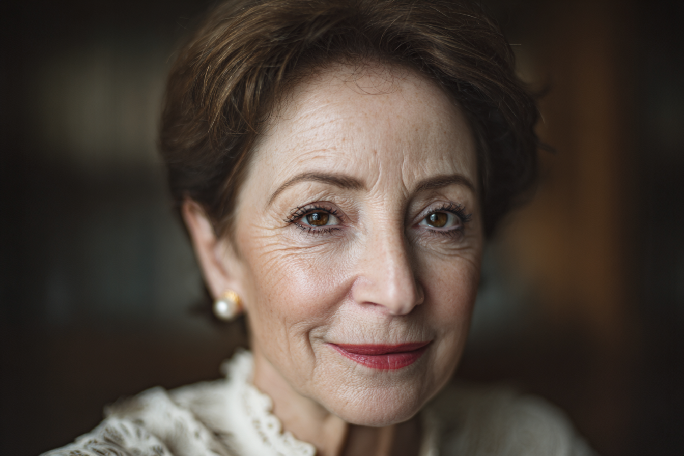 Una mujer sonriendo | Fuente: Midjourney