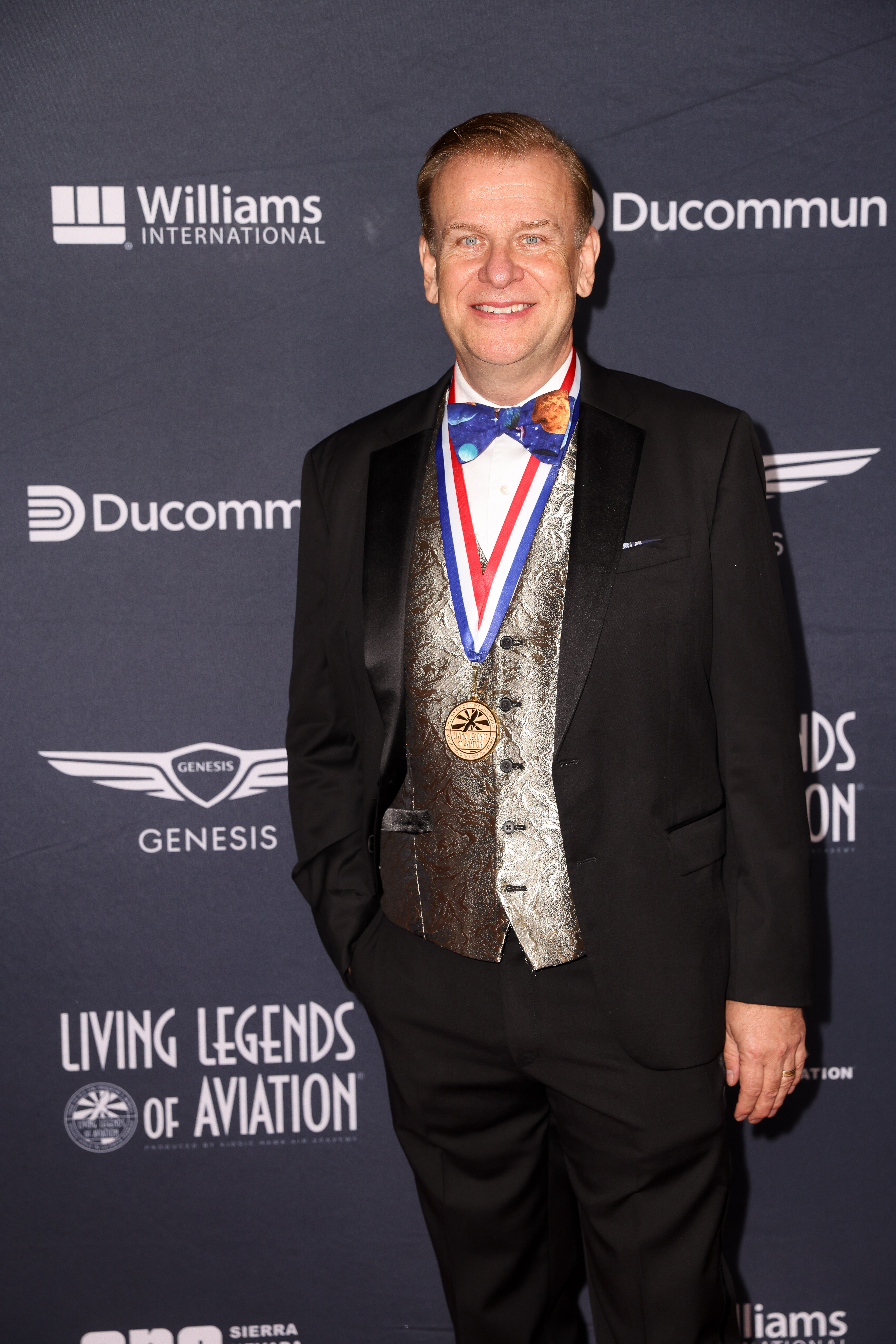 Hamish Harding en los Premios Living Legends Of Aviation 2023. | Foto: Getty Images