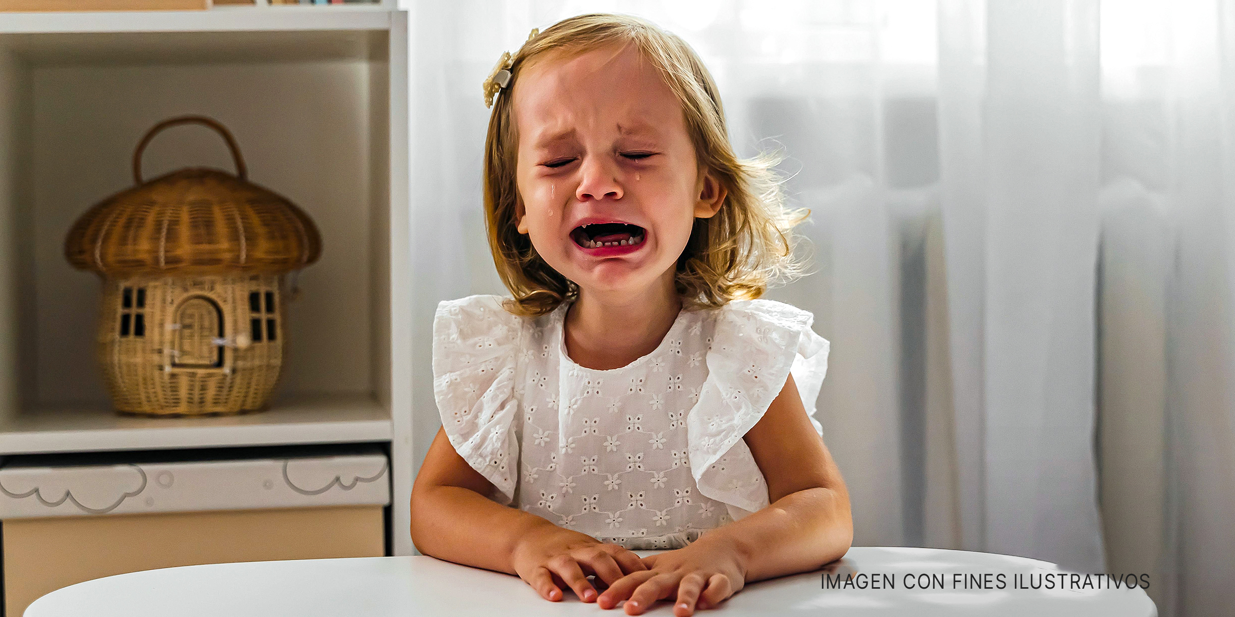 Una niña llorando | Foto: Getty Images