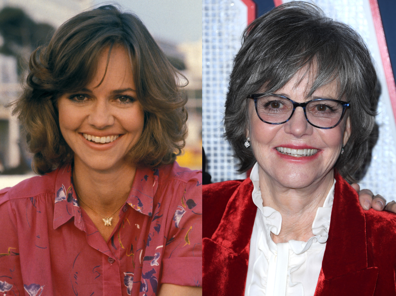 Sally Field en 1979 | Sally Field en 2023 | Fuente: Getty Images