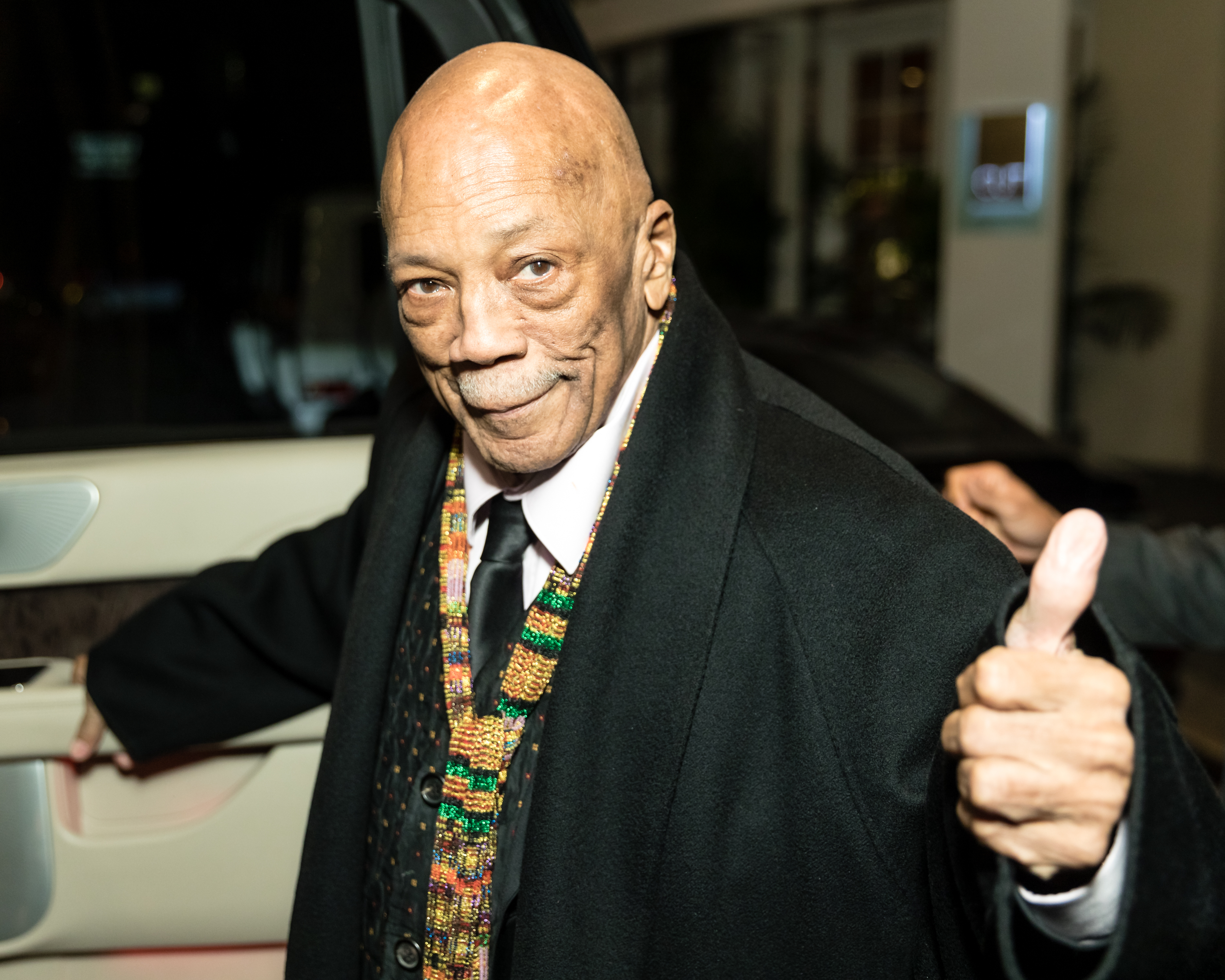 Quincy Jones asiste a la 4ª Gala Anual de los Oscar de Byron Allen el 09 de febrero de 2020, en Los Ángeles, California | Fuente: Getty Images