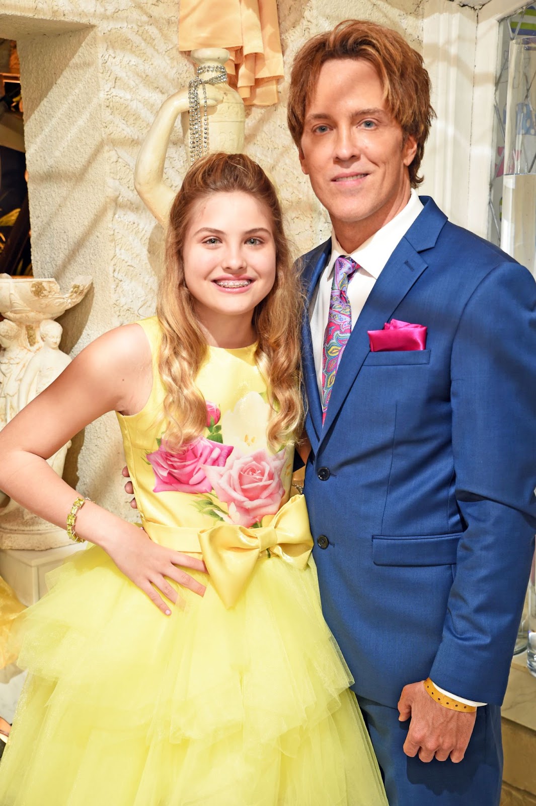 Dannielynn y Larry Birkhead en el 145º Derby de Kentucky el 4 de mayo de 2019, en Louisville, Kentucky. | Fuente: Getty Images