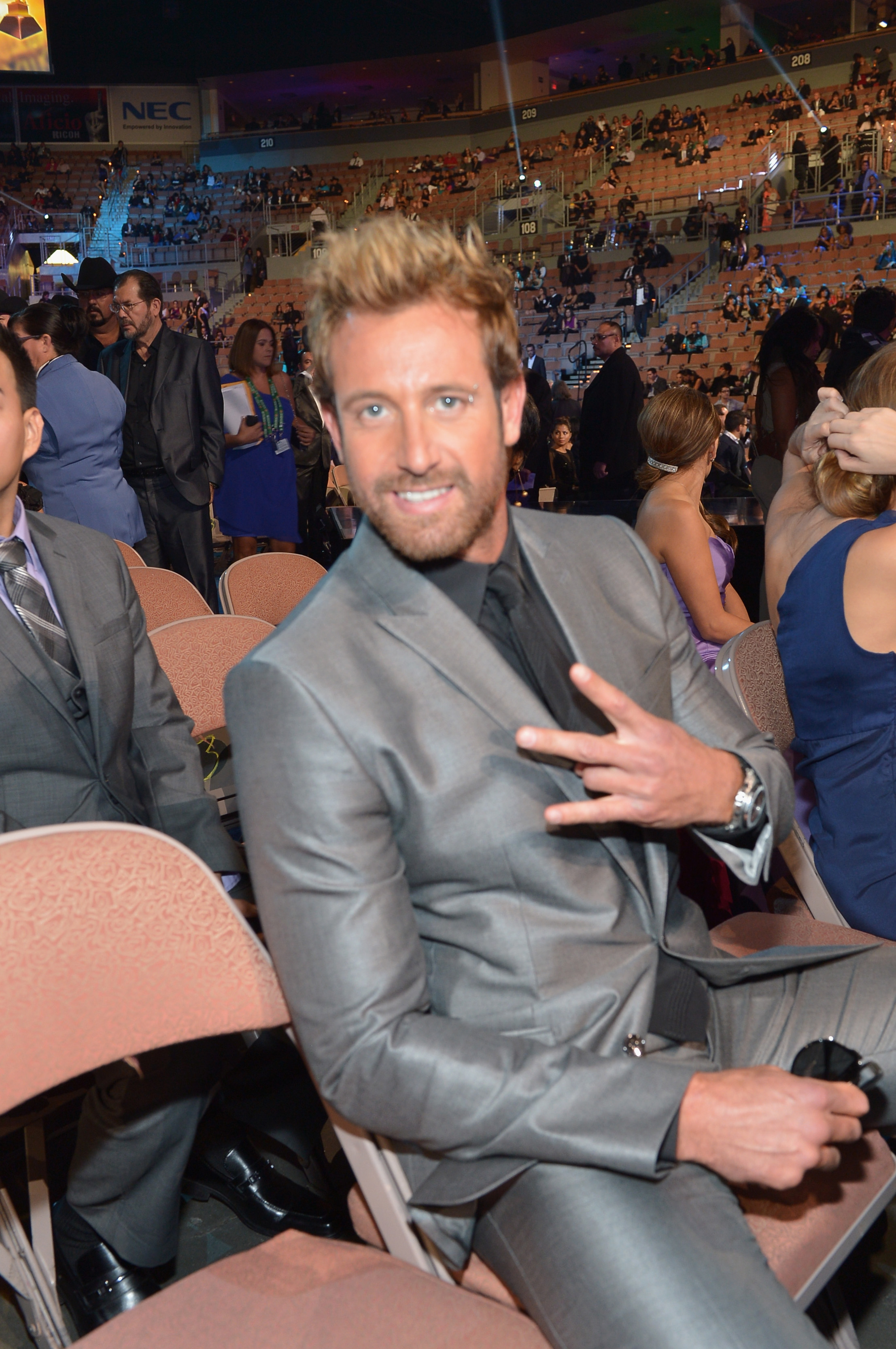 Gabriel Soto asiste a la 13ª entrega anual del Latin GRAMMY celebrada en el Mandalay Bay Events Center el 15 de noviembre de 2012 en Las Vegas, Nevada.
